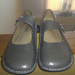 Algeria Silver Mary Jane Shoes